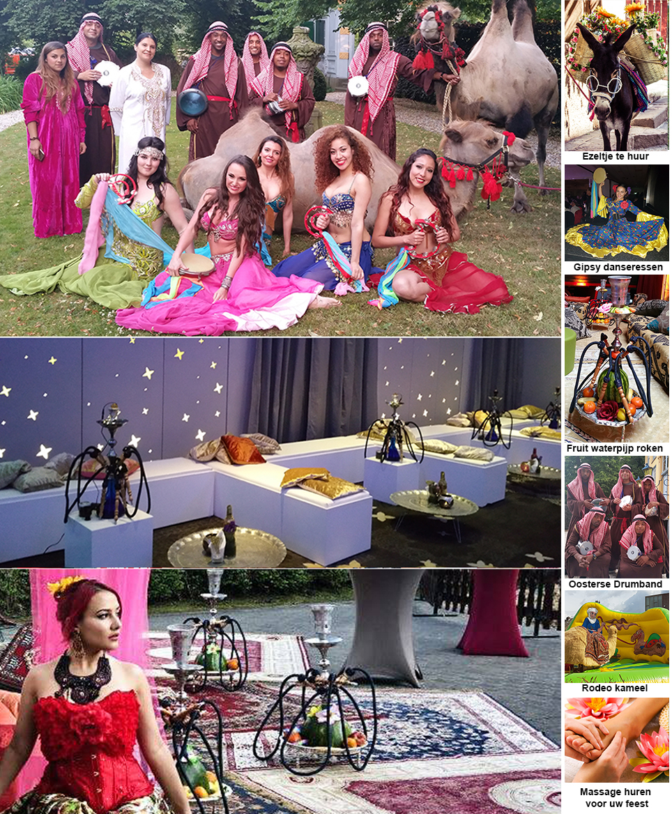 Aladin en Sinbad themafeest